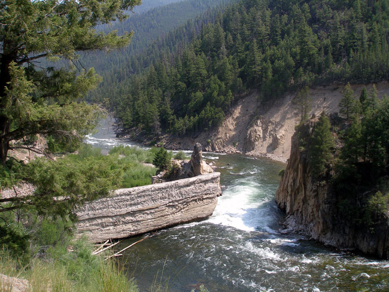 Breached Sunbeam Dam