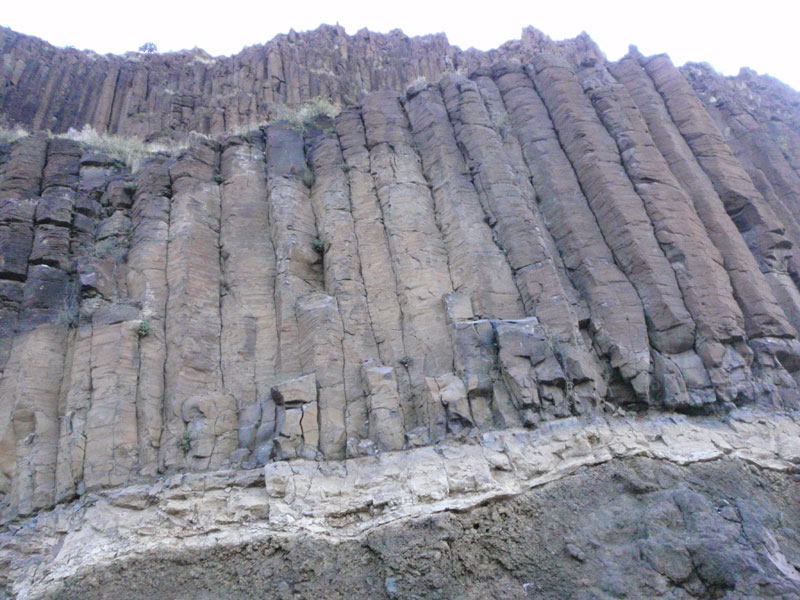 Basalt columns