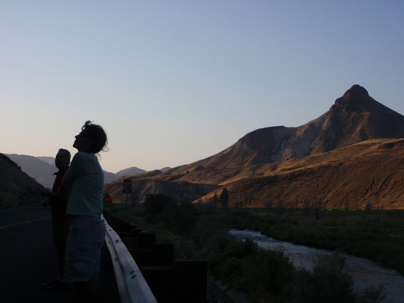 Looking at the basalt