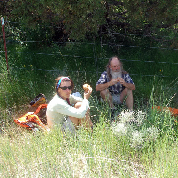 Lunch at Keys Creek Summit