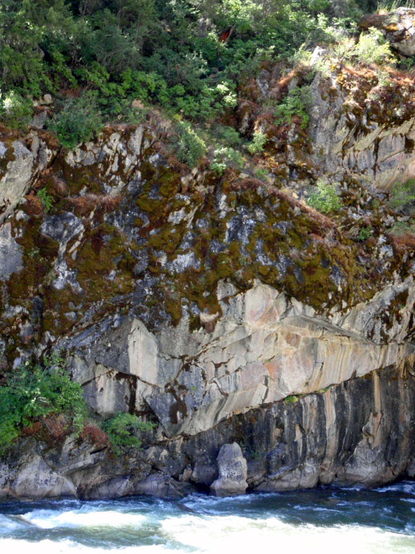 Rock above the river