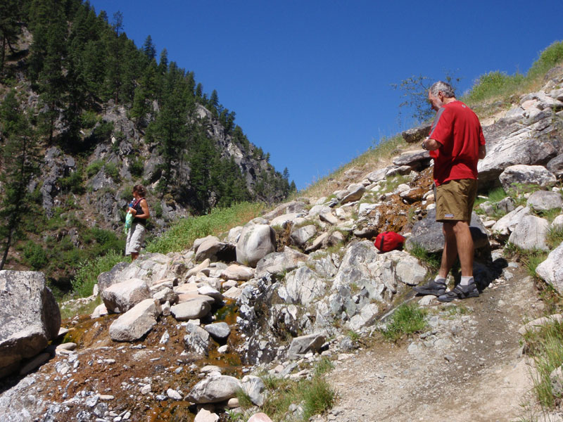 Above Pine Flat Hot Springs