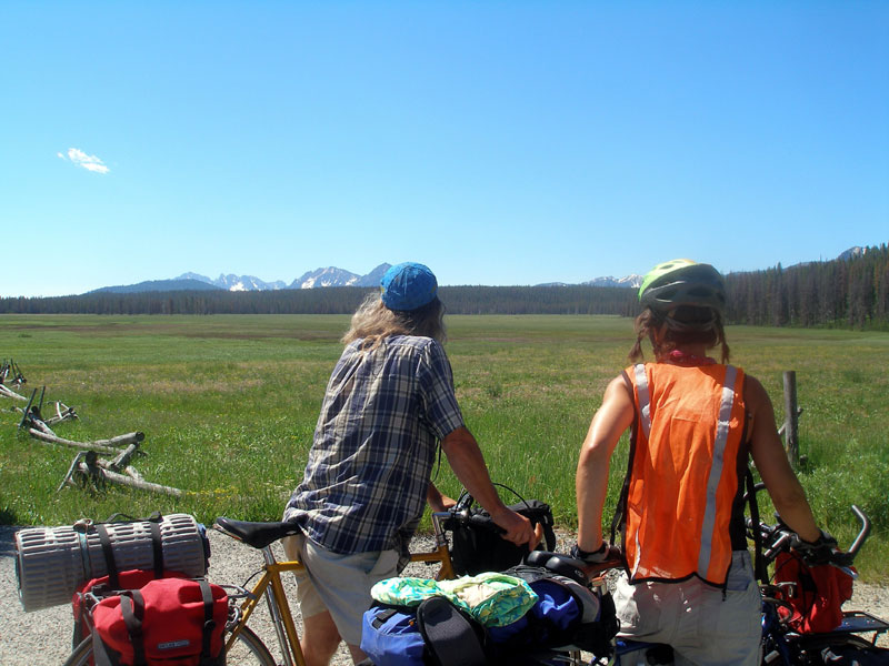 Viewing the Sawtooths