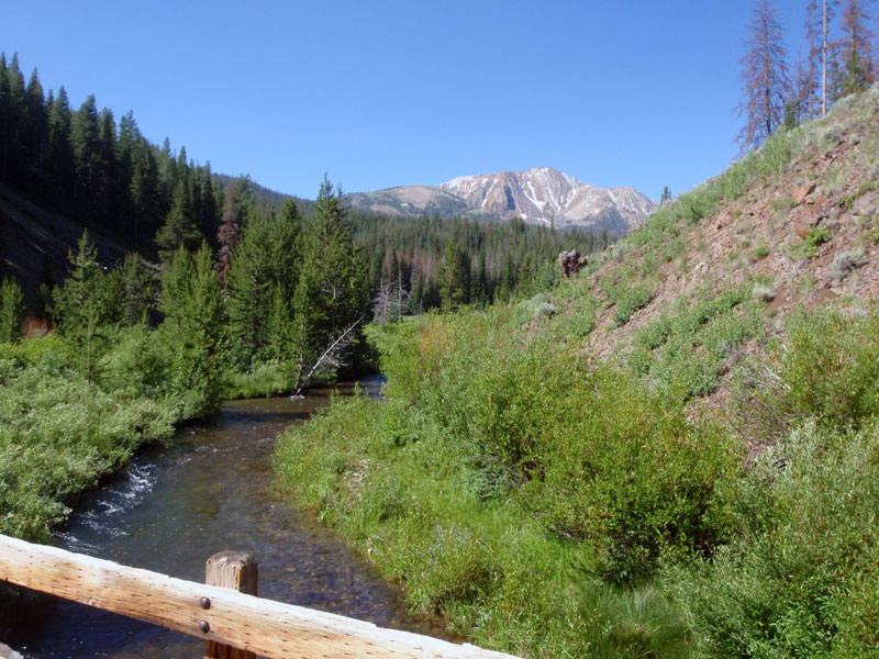 View from new bridge