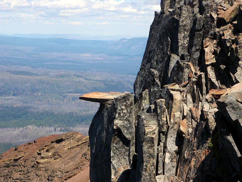 Balancing plate north of the route