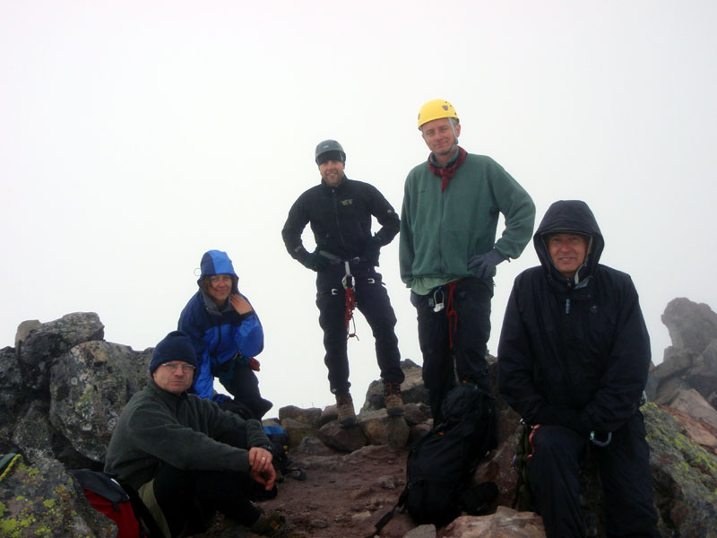 Group on the summit