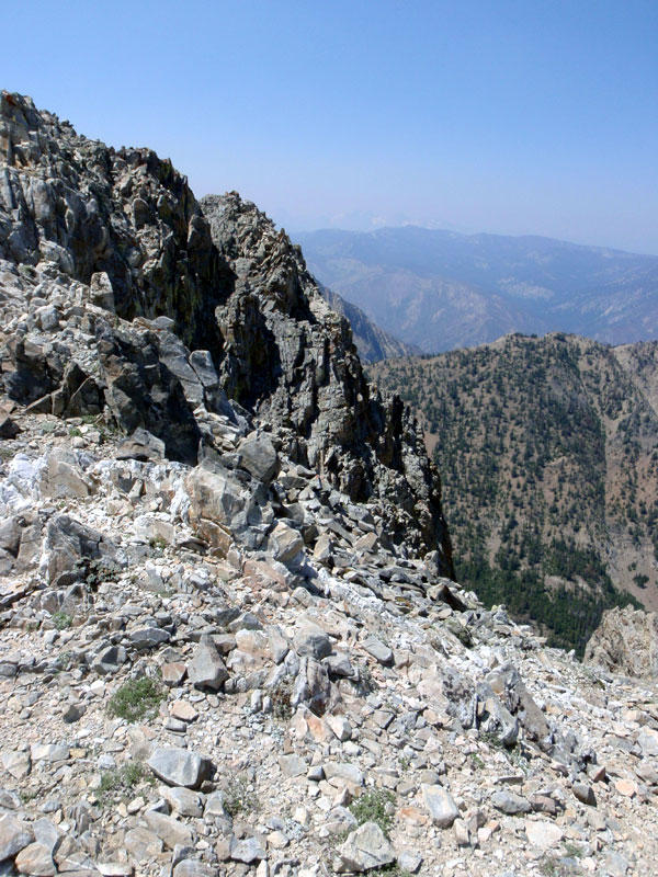 Sawtooths in the haze