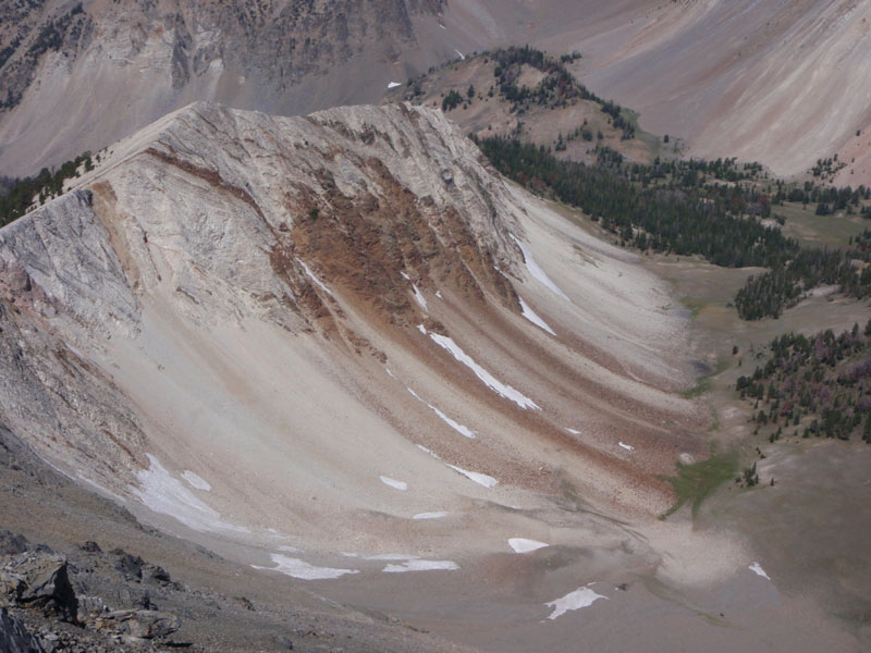 Slope into Iron Basin