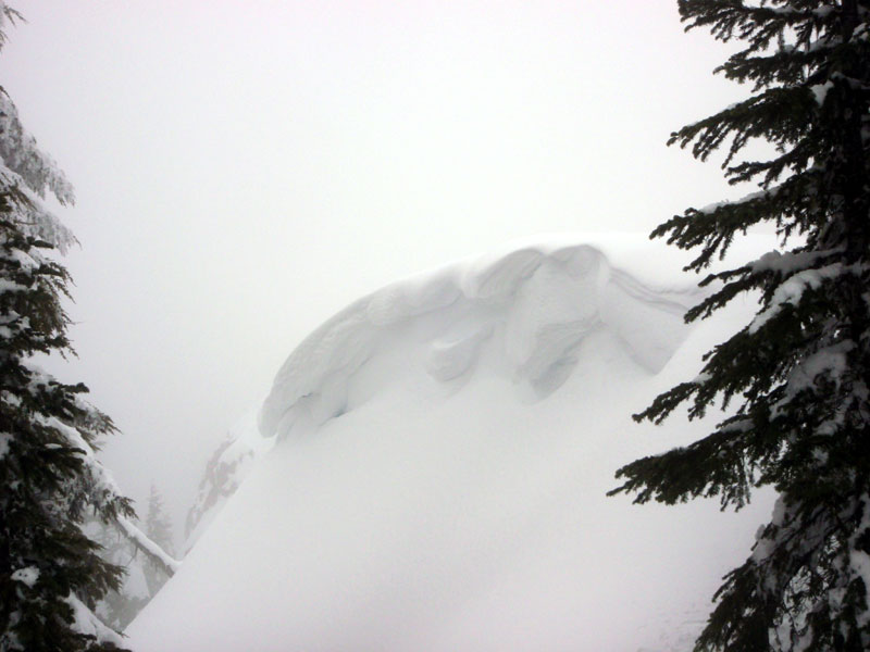 Cornicing on the summit