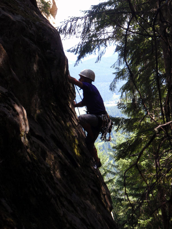 Scot leads The View From Inside 5.10c