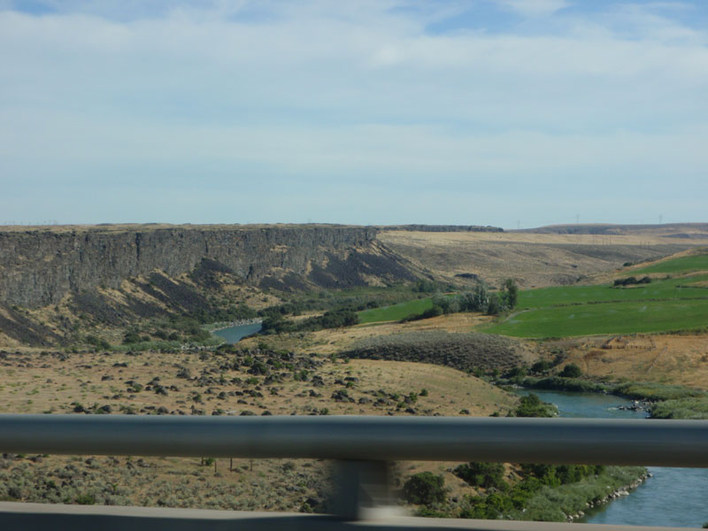 Crossing the Snake, central Idaho