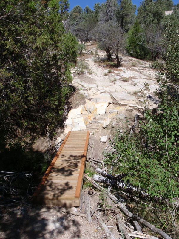 Nice bridge and steps