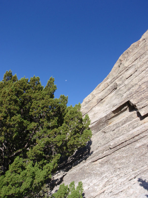 Moon over Castle Rock