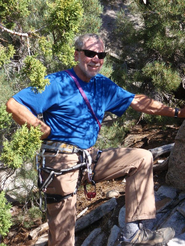 John&#8217;s ready to climb!