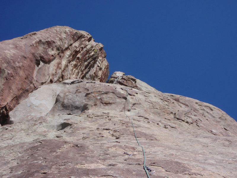 Second pitch of Little Time. I led first and third, Doug led second, Sue in between