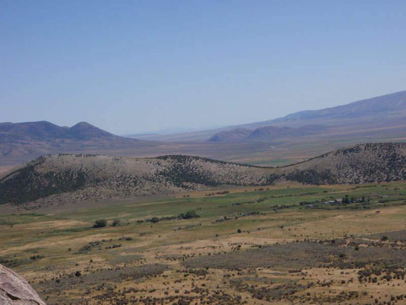 View east