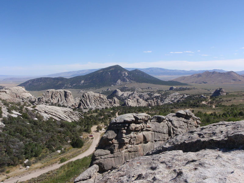 View east from top of Easy Corner