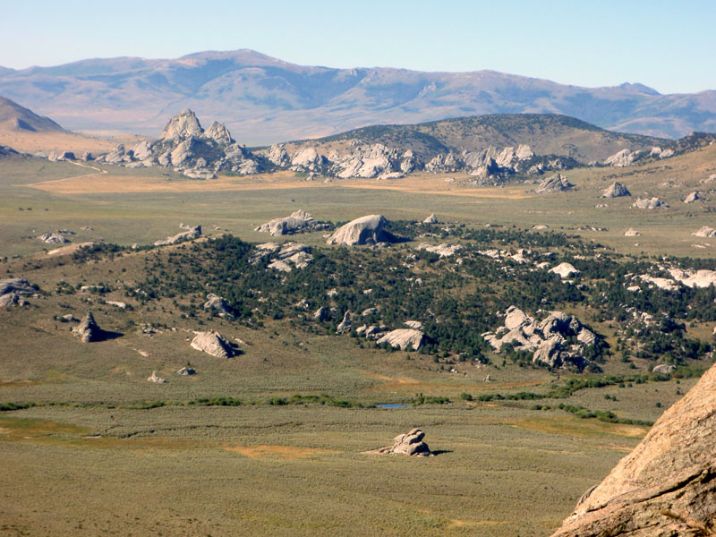 View south of Twin Sisters