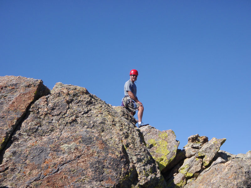 Doug on the true summit of Steinfells Dome