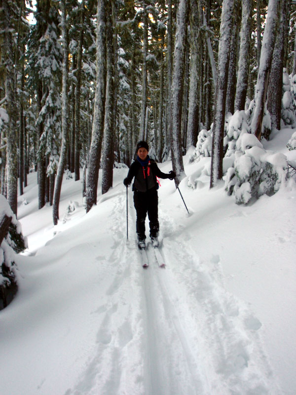 On the trail to Hidden Lake