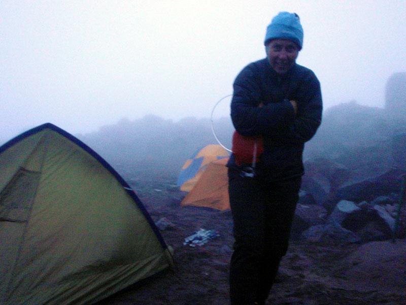 Wind, fog and rain at &#8220;The Beach&#8221;