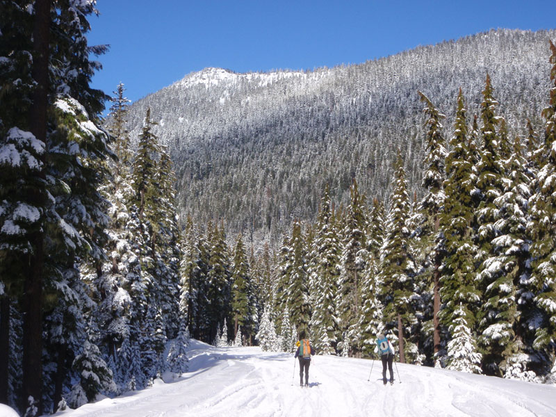 First view of Mt. Ray