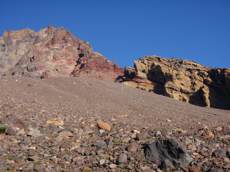 Terminal moraine of the Thayer, and the east ridge