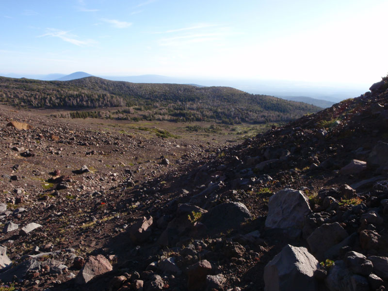 Looking back at the Thayer basin