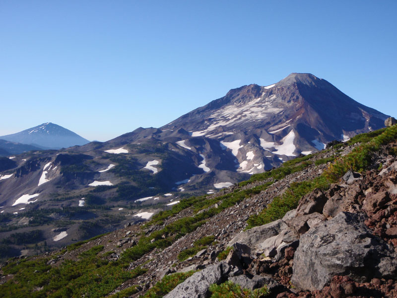 South Sister and Bachelor Butte