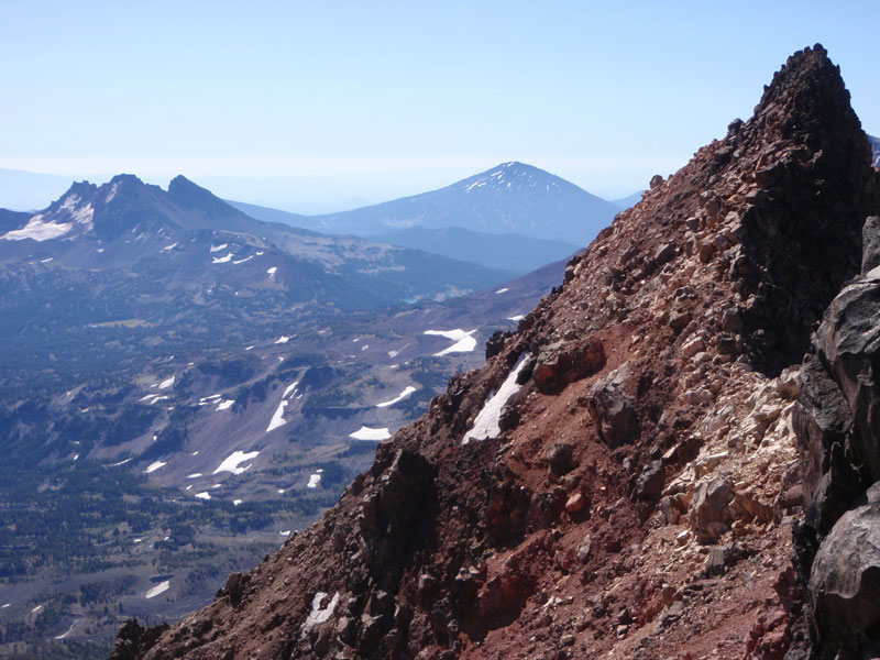 Broken Top, Bachelor Butte and the Camels Hump