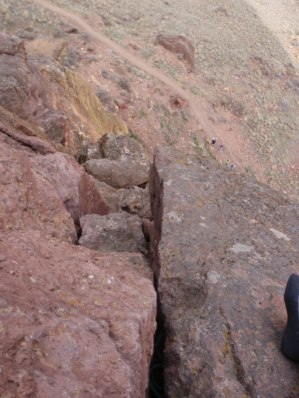 Looking down at first pitch