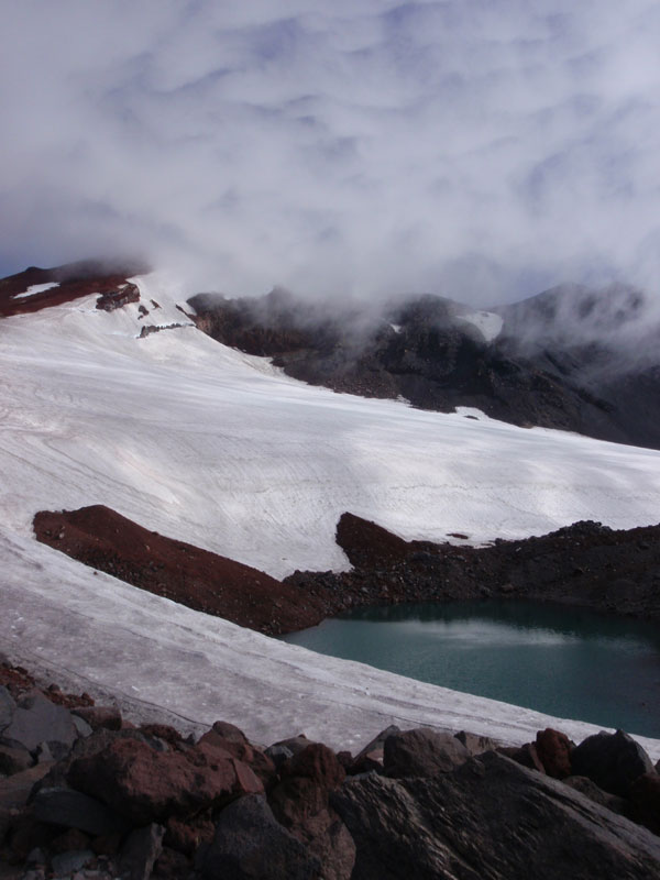 What&#8217;s left of the Lewis Glacier