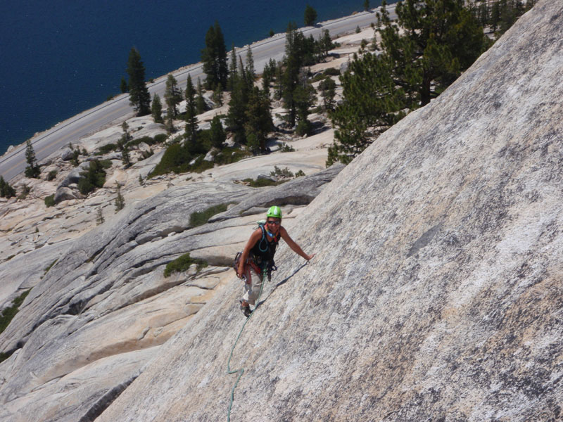 Juli traverses to anchors at top of 1st pitch of Eunuch