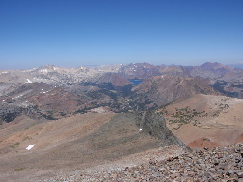 North from north ridge of Dana