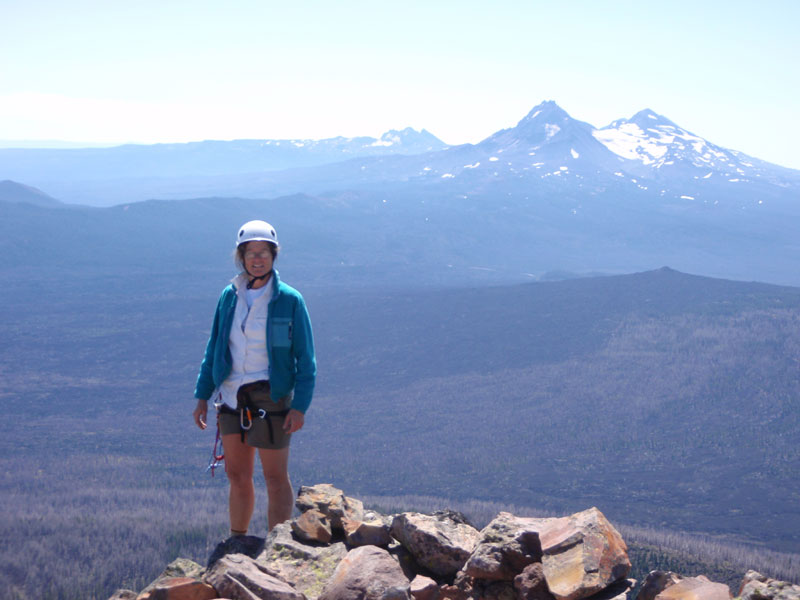 LiLi on the summit