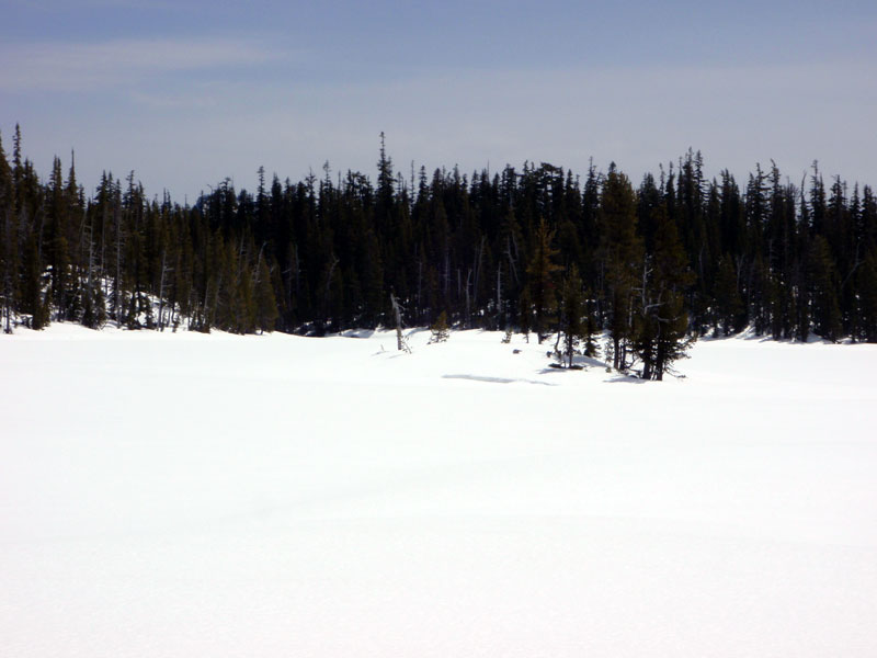 Island in Yoran Lake