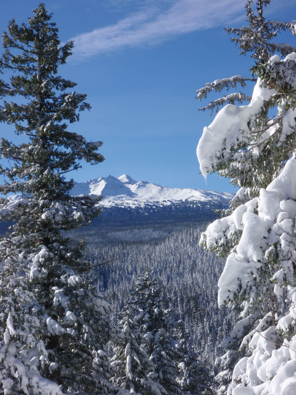 Diamond Peak from Eagle Rock