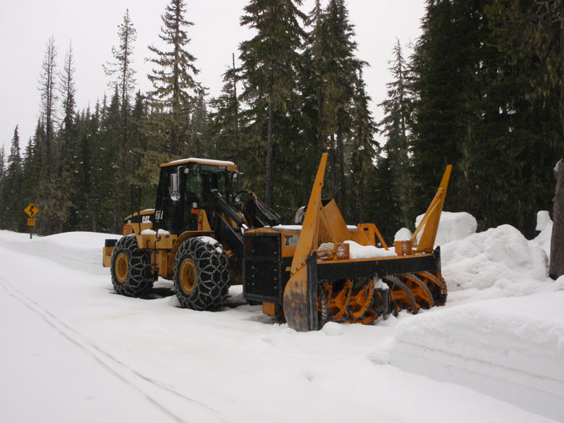 The snow-blower