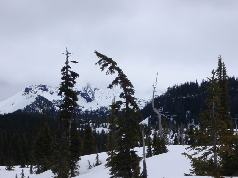 Little Brother and bottom of North Sister