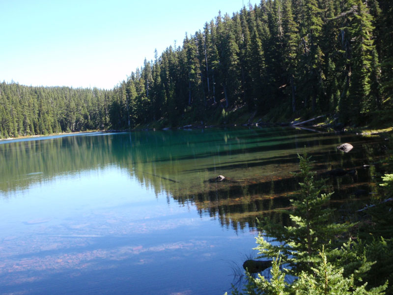 Marie Lake from our bivy site