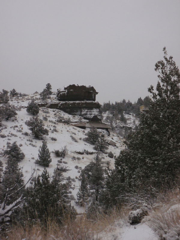 Formation above River Road