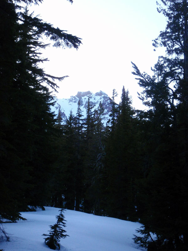 North Sister in the evening