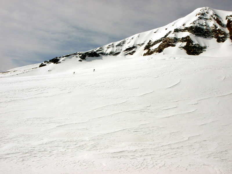 Climbers on the Hayden