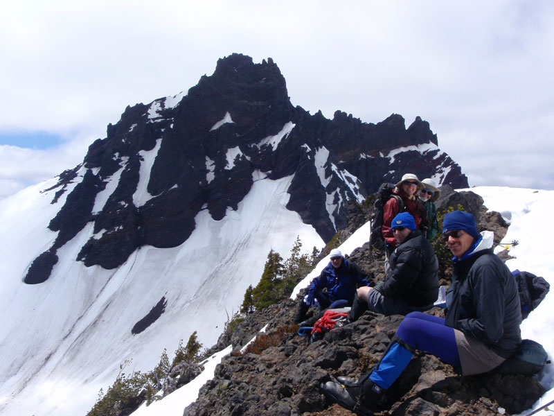 Group at the high point