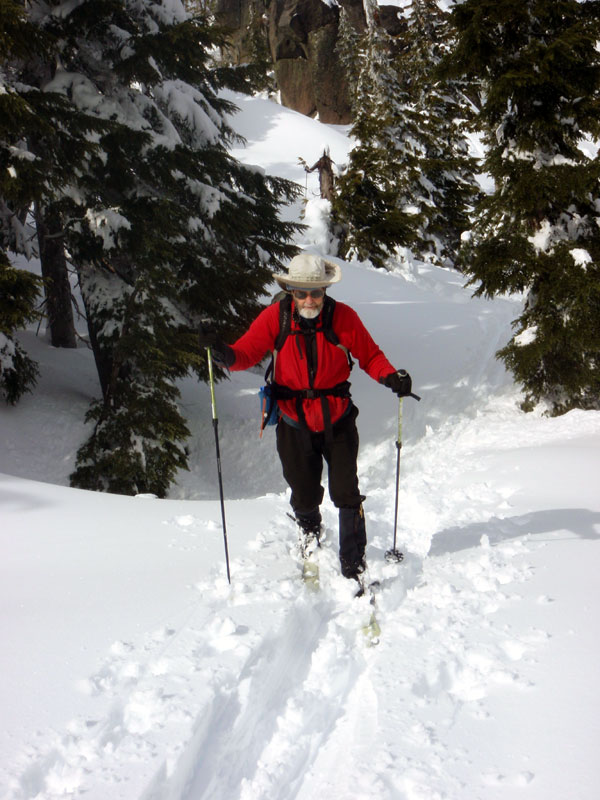 John, below Lunch Rock