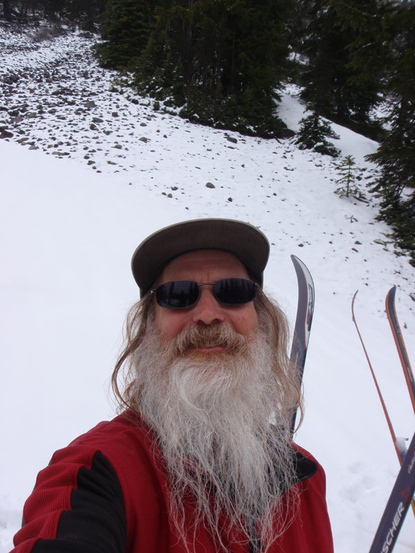 At the lunch spot (near Whitewater Creek crossing)