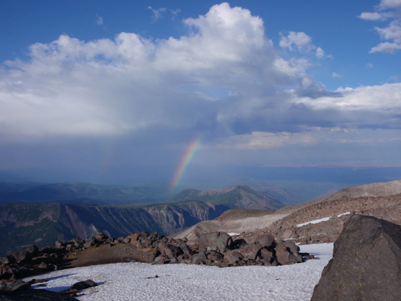 Rainbow over Whitewater River