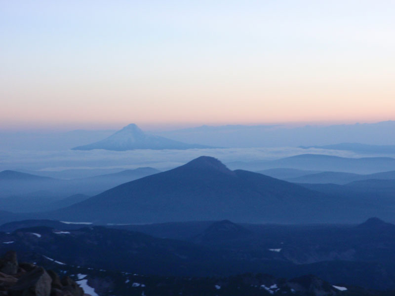 Olallie Butte &amp; Mt. Hood