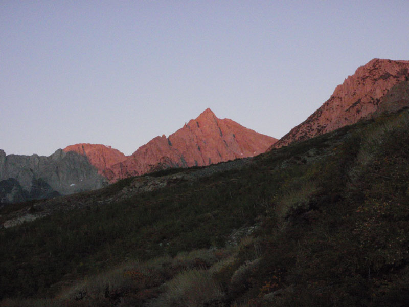 Light on the mountains