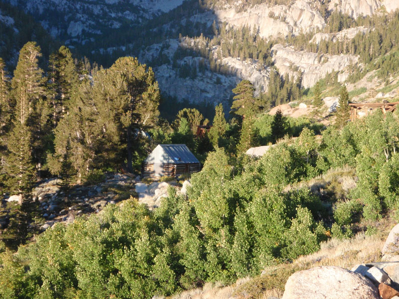 Mine building at Horton Lake